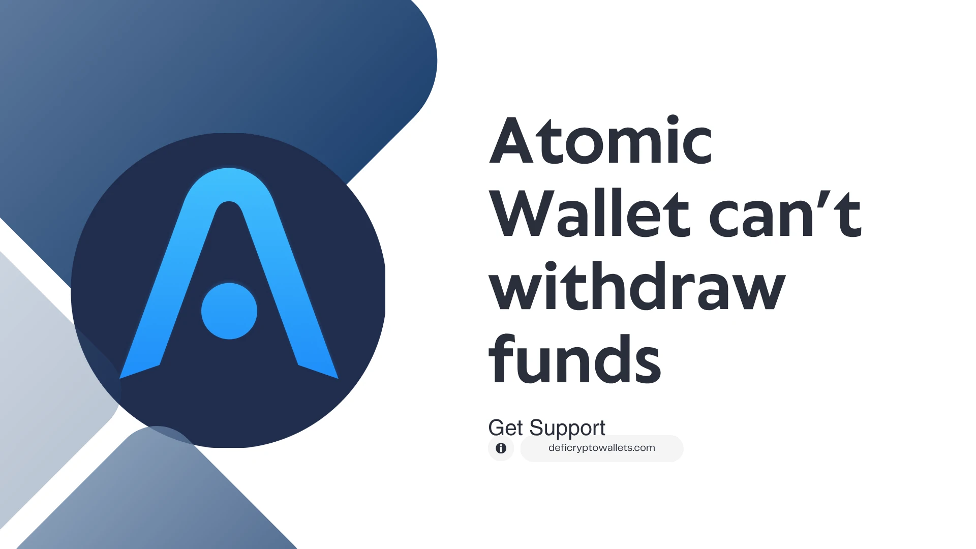 When Atomic Wallet Can’t Withdraw Funds: What to Know