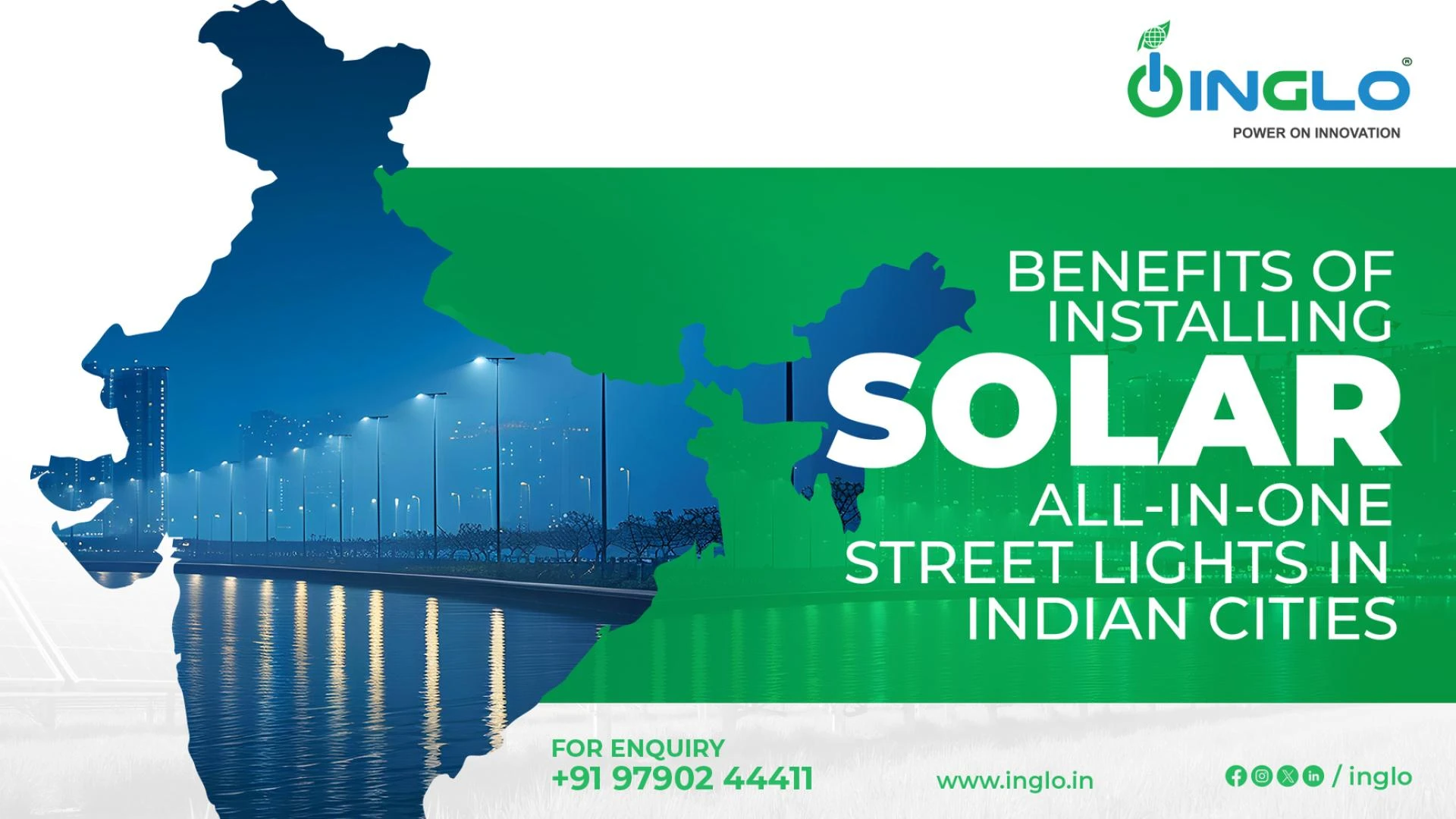 Benefits of Installing Solar All-in-One Street Lights: Why We Choose INGLO?