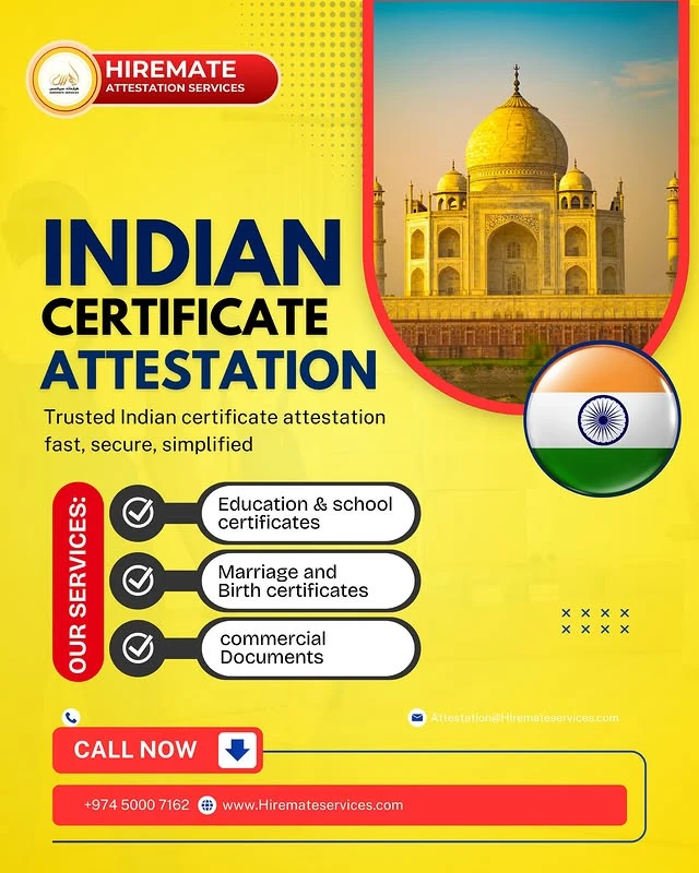 Indian Certificate Attestation in Qatar: Complete 2025 Guide