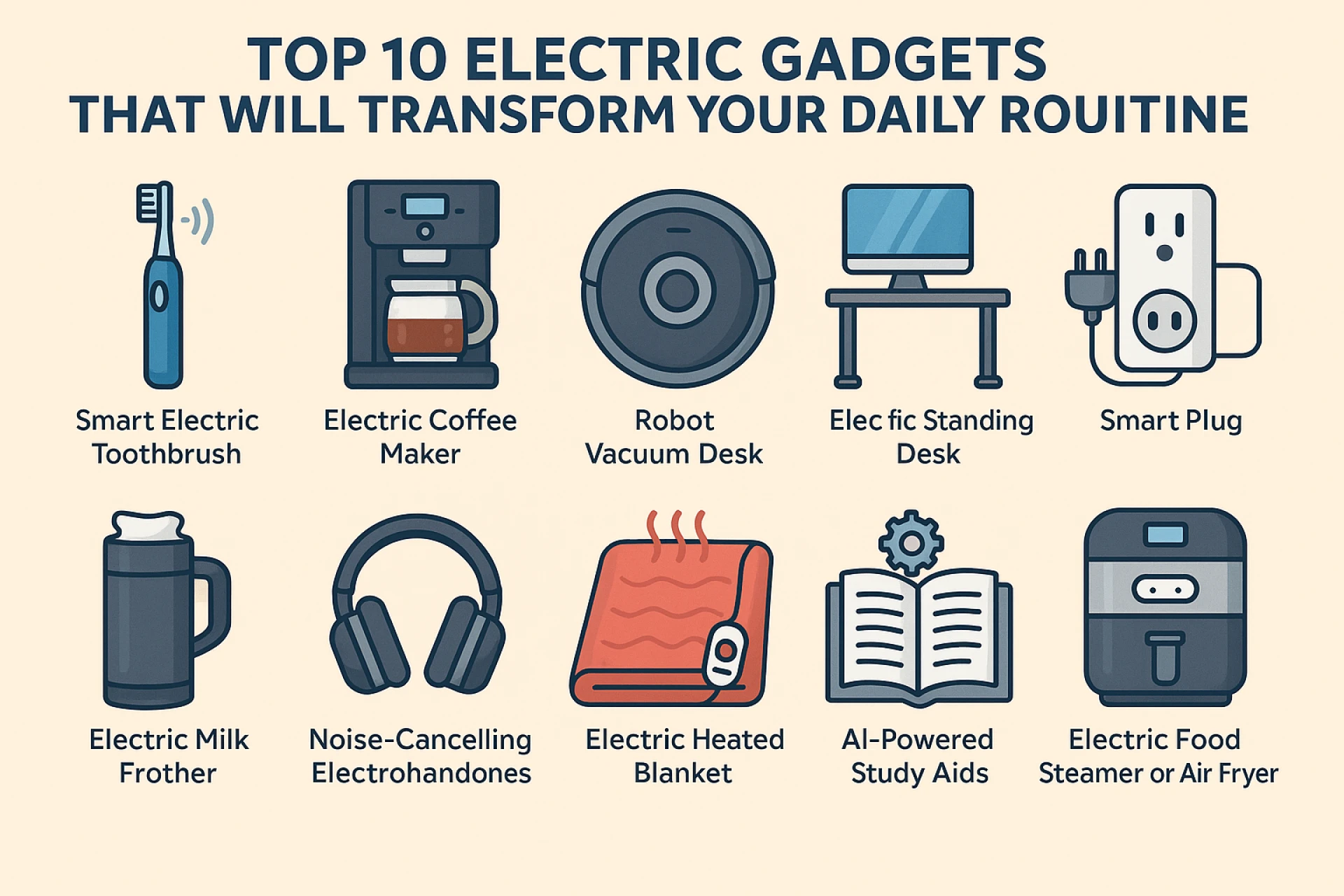 Top 10 Electric Gadgets That Will Transform Your Daily Routine
