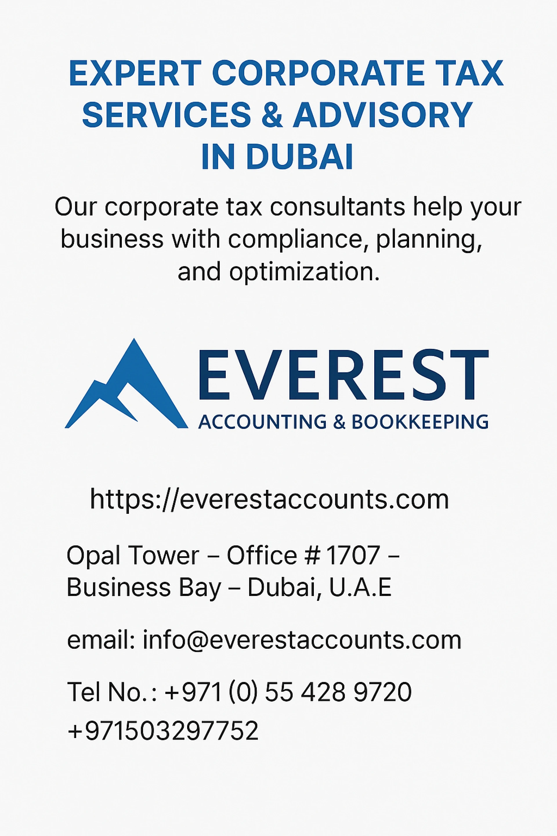 Financial Excellence: The Best Auditing Services in Dubai | Everest Accounting and Bookkeeping