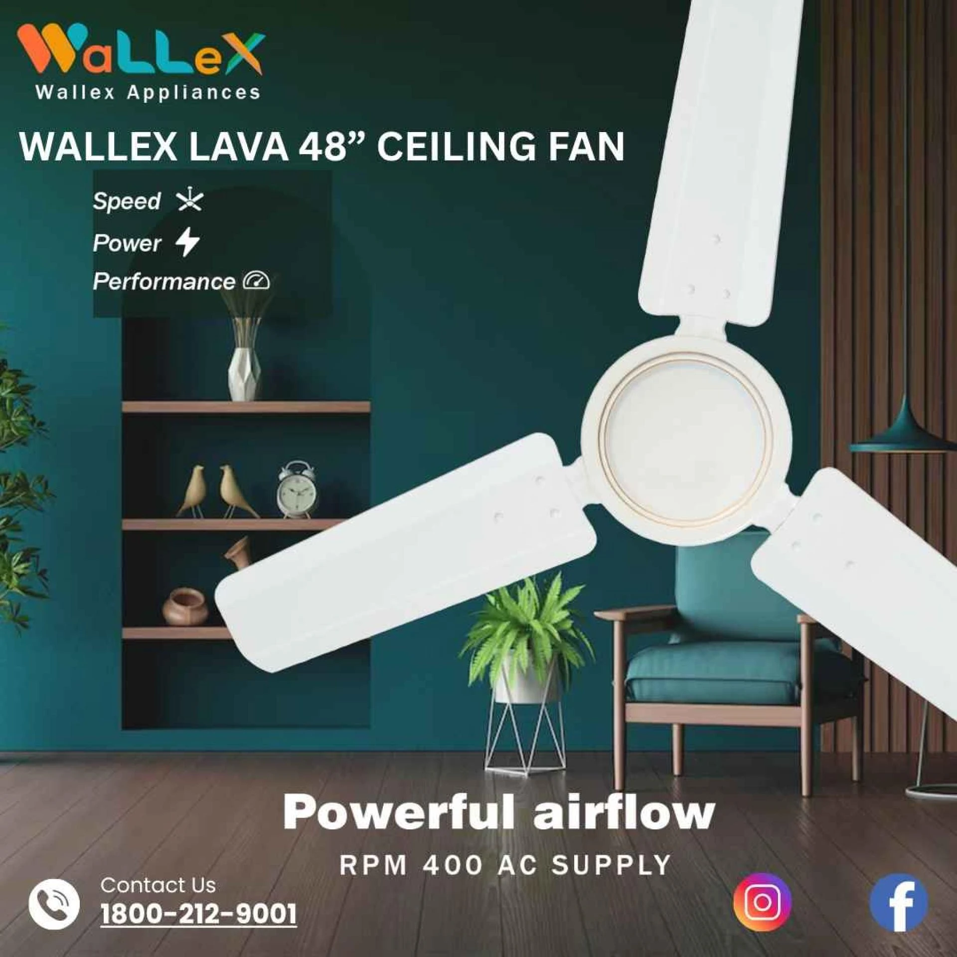 Buy Wallex Types of Ceiling Fans Online: A Comprehensive Guide