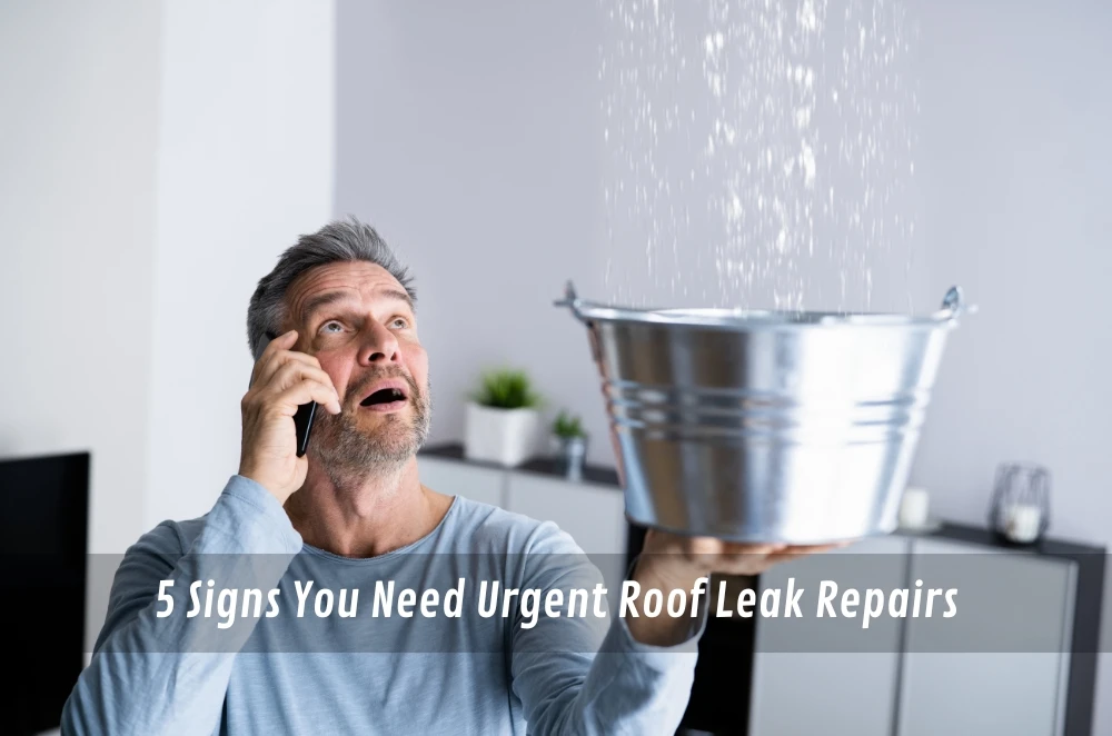 5 Signs You Need Urgent Roof Leak Repairs