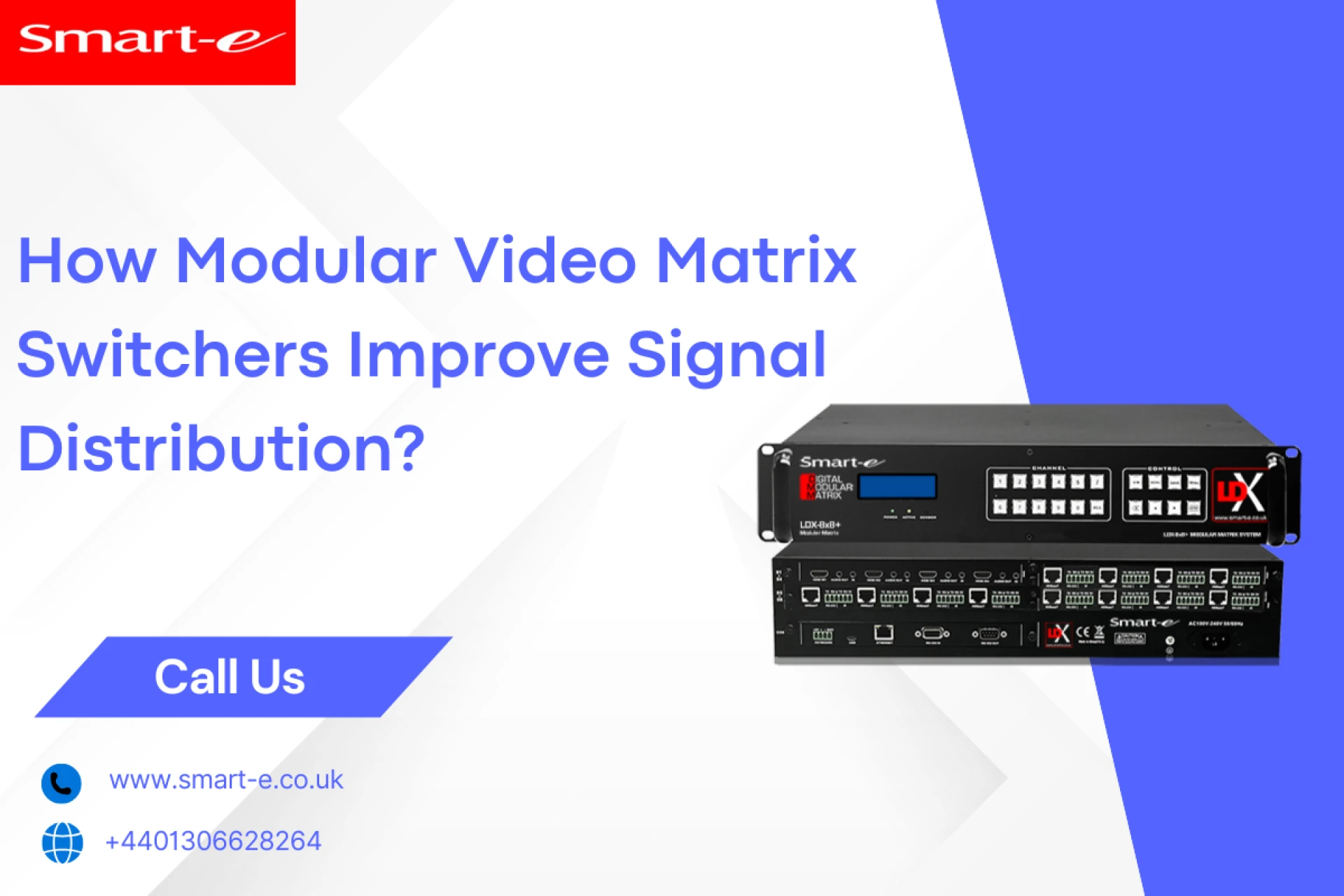 How Modular Video Matrix Switchers Improve Signal Distribution?
