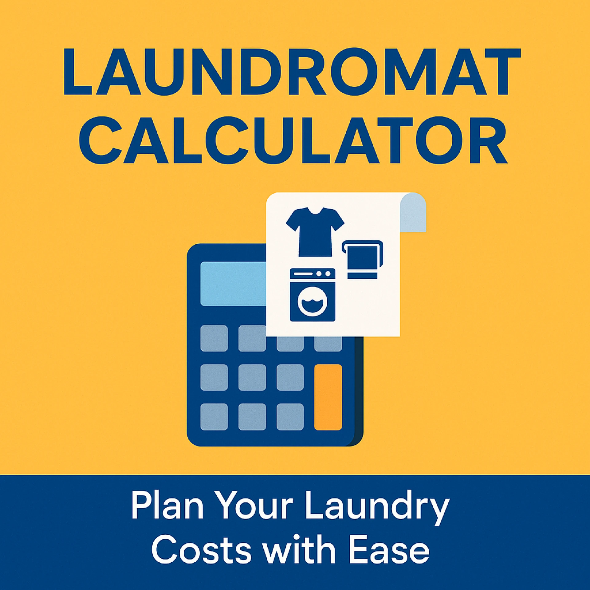 Laundromat Calculator: Plan Your Laundry Costs with Ease