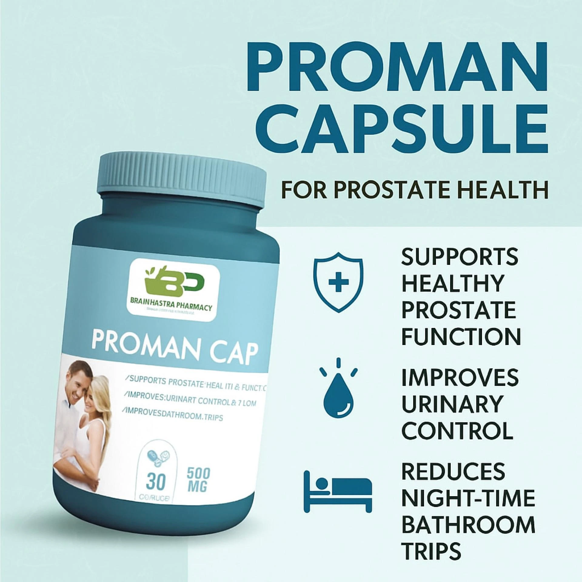 Proman Capsule – A Urinary Health Support for Men