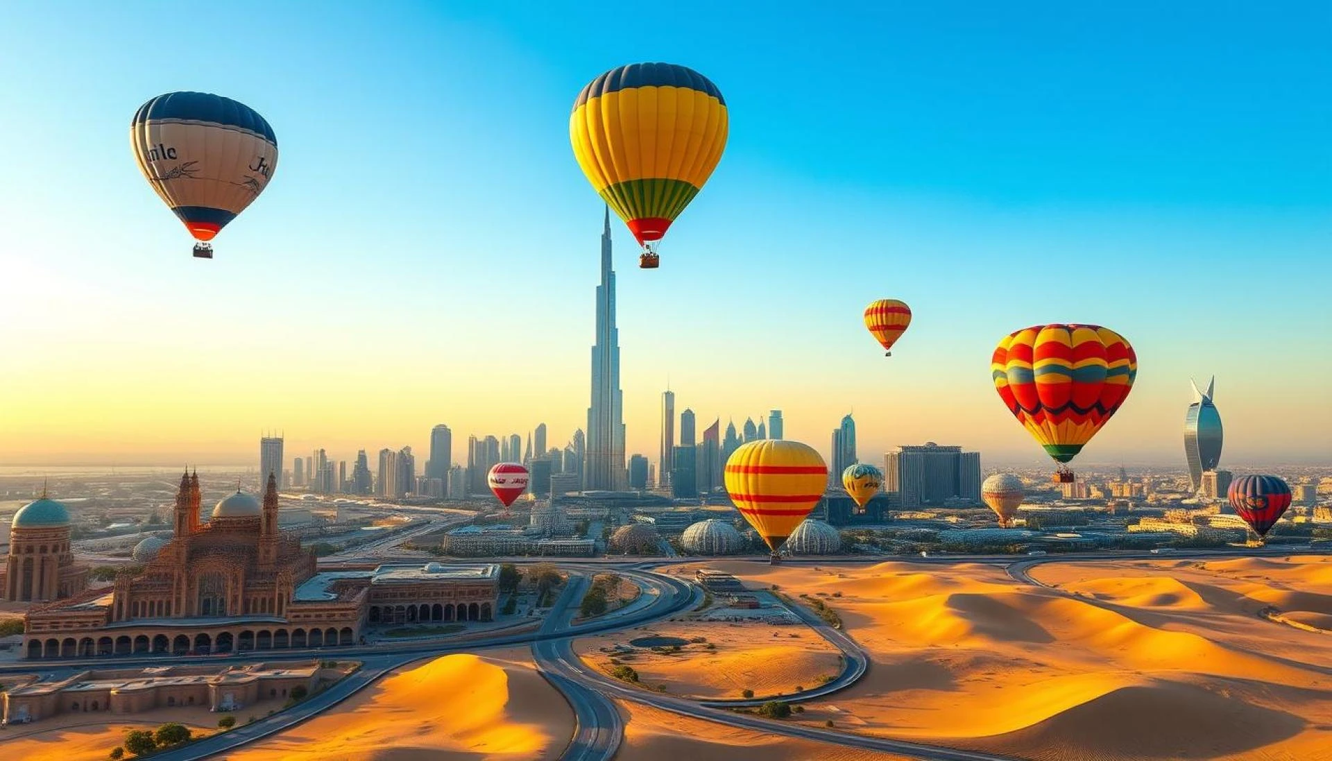 Affordable Dubai Tours – Balloon Ride & IMG Adventure