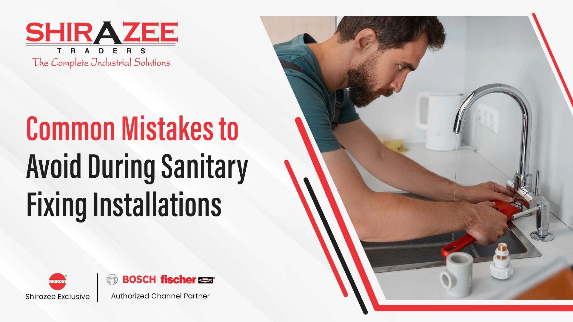 Common Mistakes to Avoid During Sanitary Fixing Installations