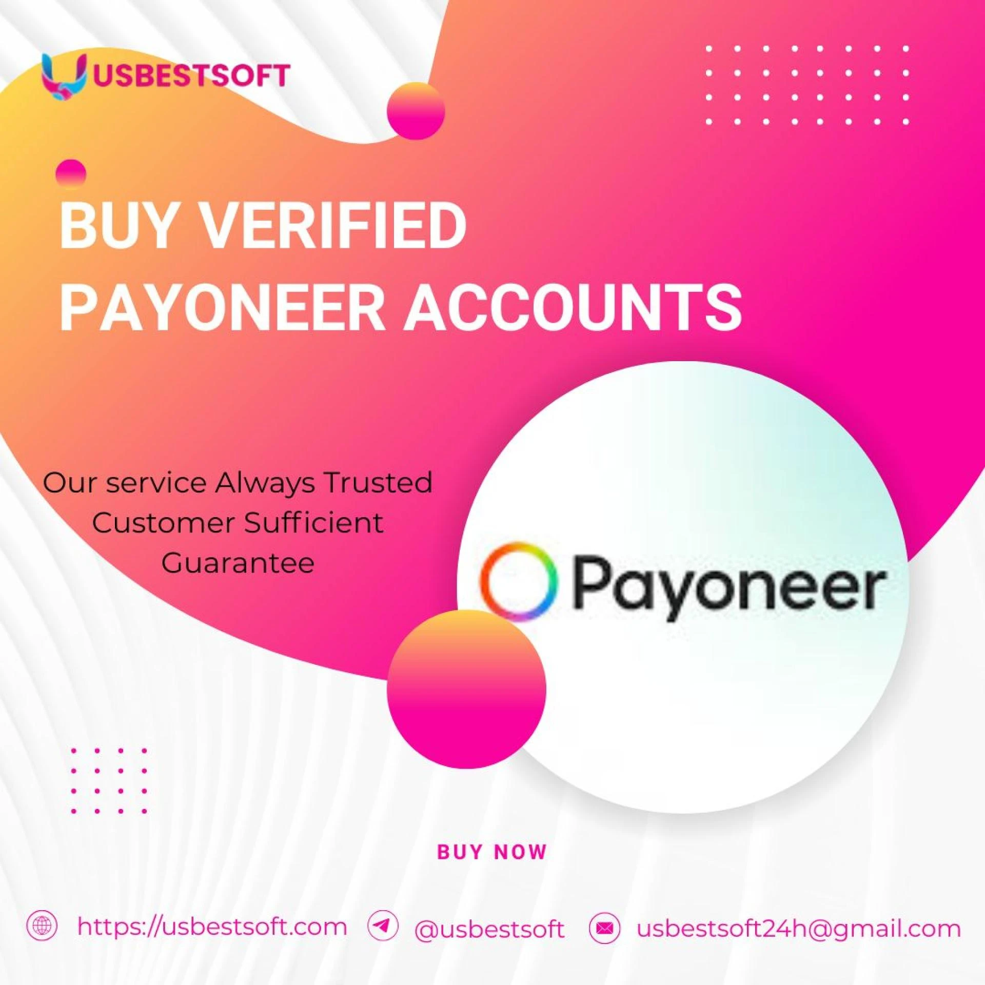 5 Best Sites To Buy Verified Payoneer Accounts  (PVA & Aged)