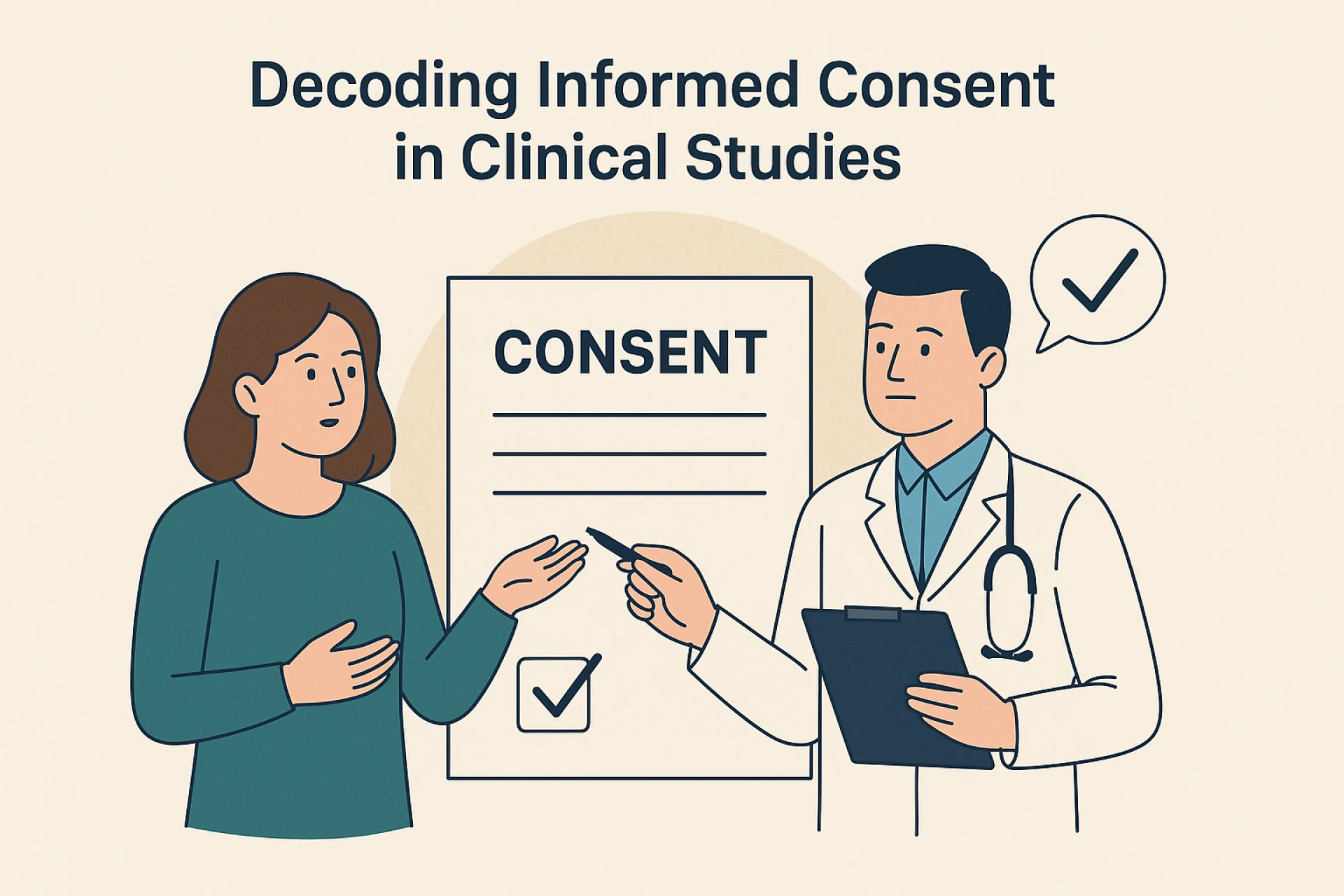 Decoding Informed Consent in Clinical Studies