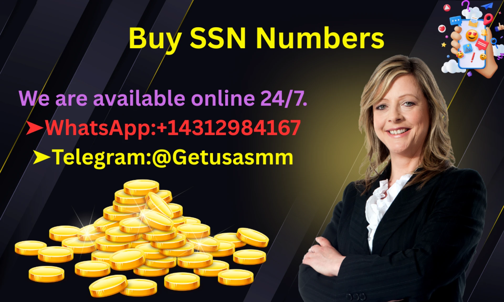 Buy SSN Numbers – Safe, Trusted & Affordable