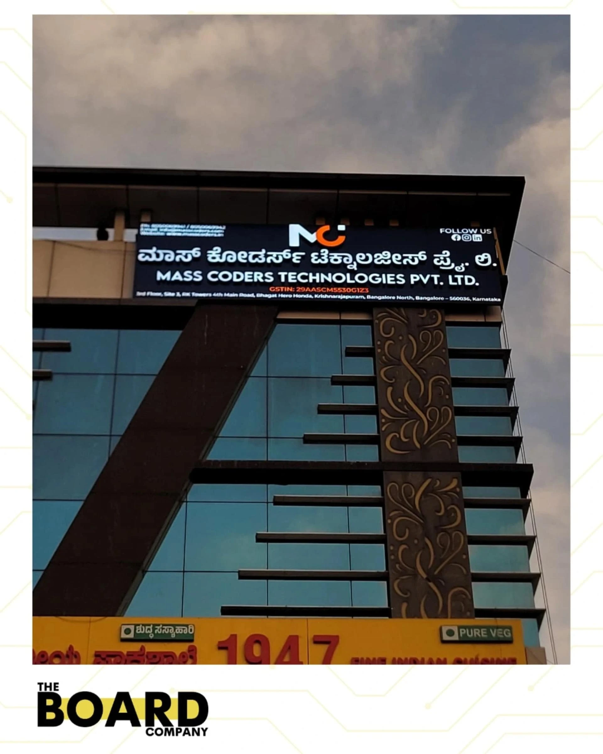 Transforming Visual Communication: The Rise of Digital Signage in Bangalore|theboardcompany.in