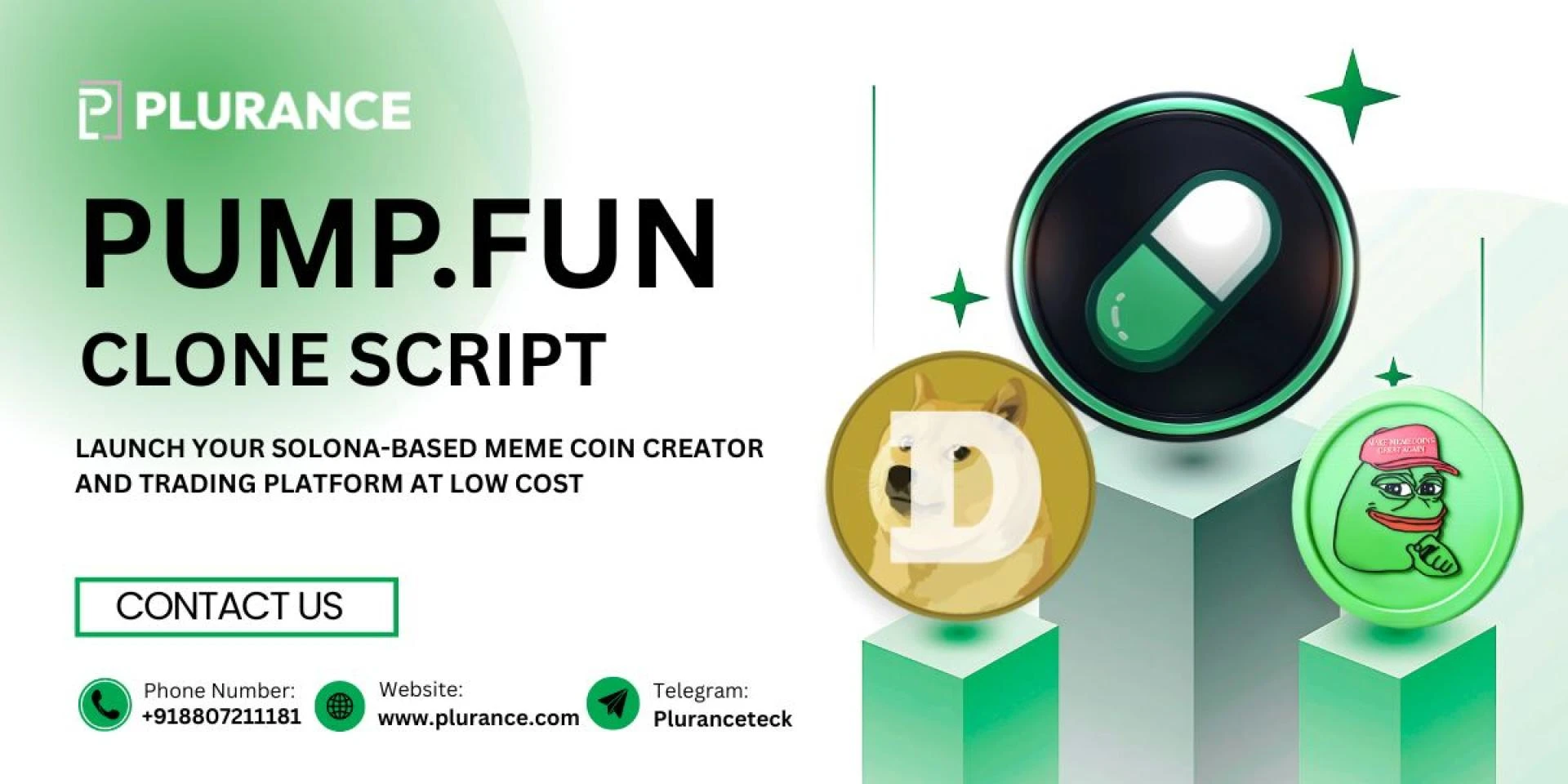 Pump.Fun Clone Script – Launch Your Meme Token Creator Platform with Plurance