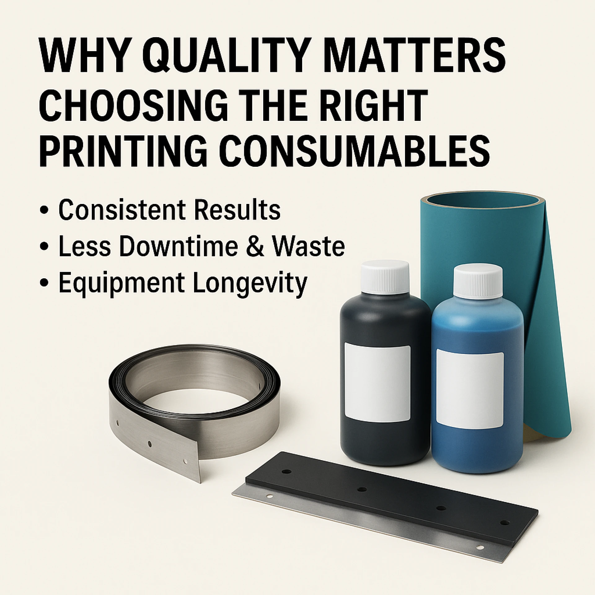 Why Quality Matters: Choosing the Right Printing Consumables for Consistent Results