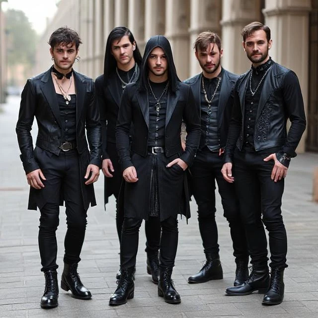 Layer Up in 2025: Gothic Clothing Mens Styles for Every Season
