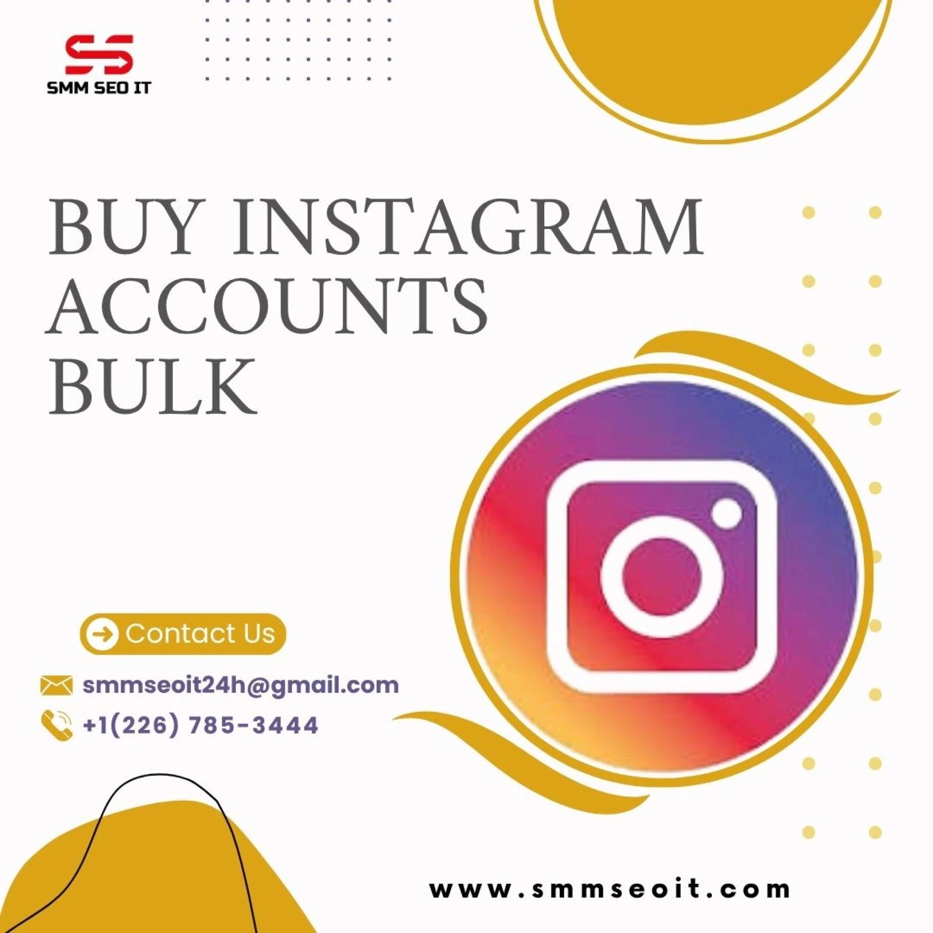 Instagram Accounts Bulk Buy Usa