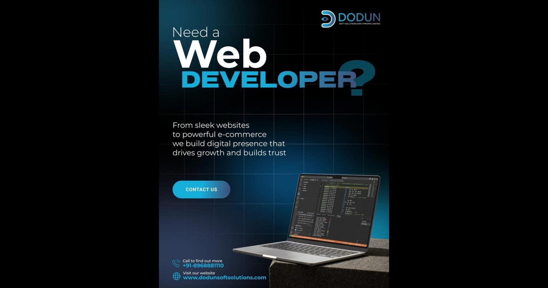 Dodun Soft Solutions: The Most Reliable Web Development Company in Mohali