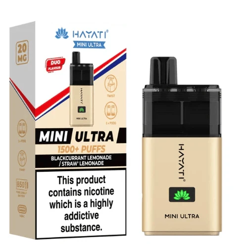 Hayati Mini Ultra 1500 Box of 5 – Compact and Flavourful Vape