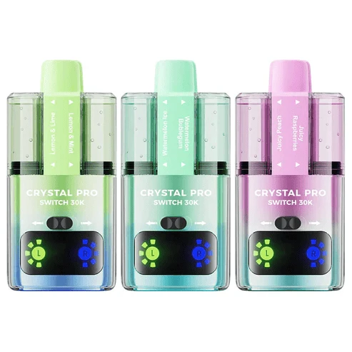  Crystal Pro Switch 30K Box of 5 – Ultimate Puff Power