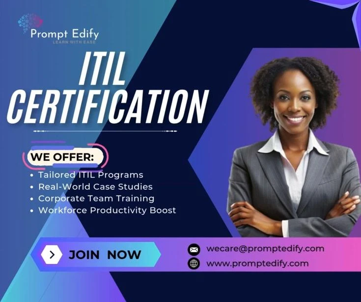 ITIL Foundation in Tanzania—Prompt Edify Training