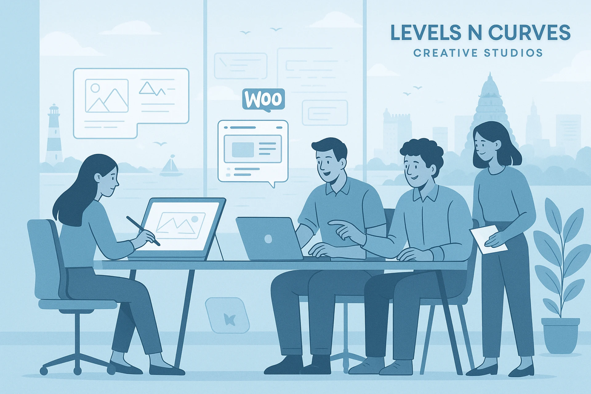 Best WordPress Development in Chennai | Levels N Curves Creative Studios