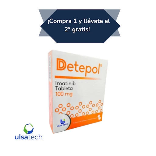 Imatinib 100 mg: tratamiento eficaz para leucemia y tumores gastrointestinales, con acceso seguro y respaldo médico