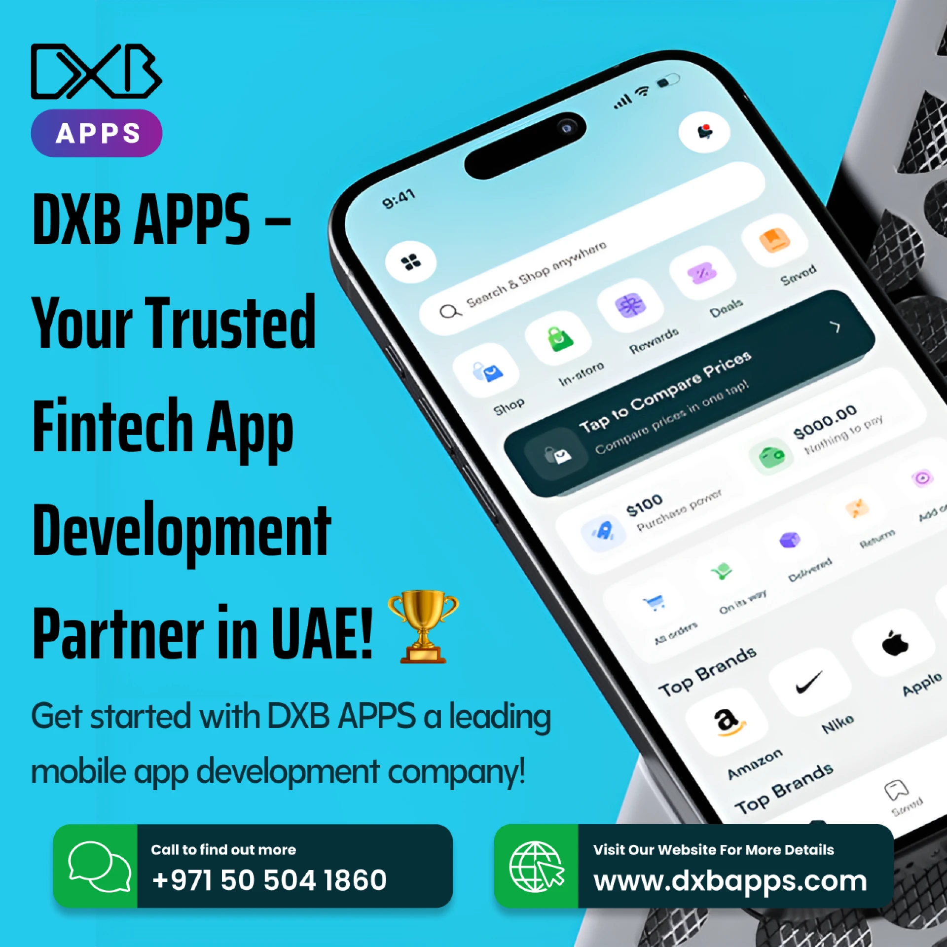 Leading mobile app development Dubai Experts at DXB APPS for Smart Apps