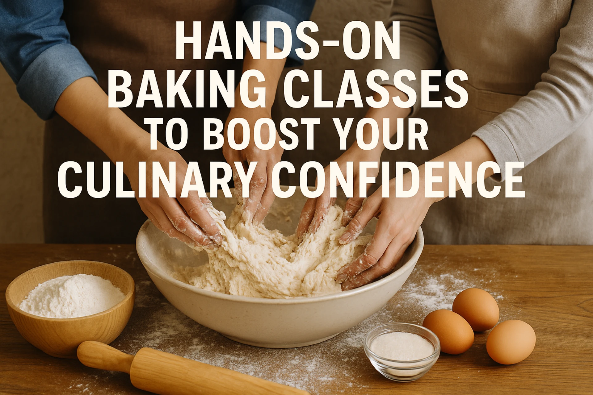 Hands-On Baking Classes to Boost Your Culinary Confidence Title