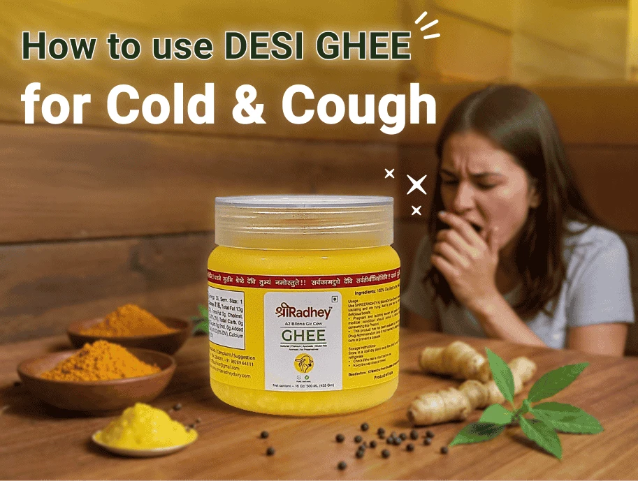 How To Use Desi Ghee For Cold And Cough