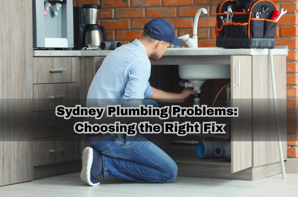 Sydney Plumbing Problems:  Choosing the Right Fix