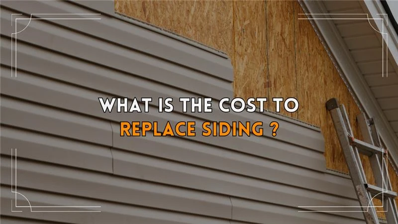 What Is the Average Cost to Replace Siding?