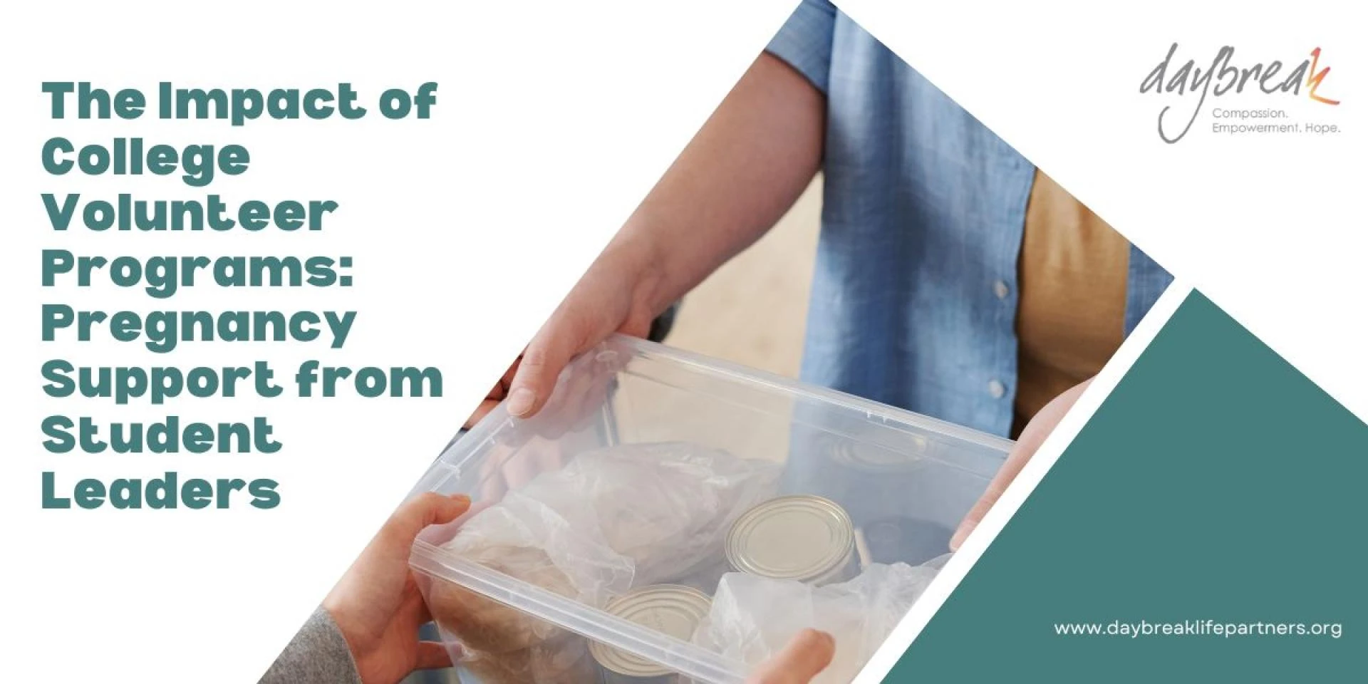 The Impact of College Volunteer Programs: Pregnancy Support from Student Leaders