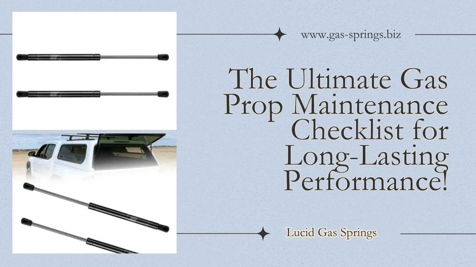 The Ultimate Gas Prop Maintenance Checklist for Long-Lasting Performance!