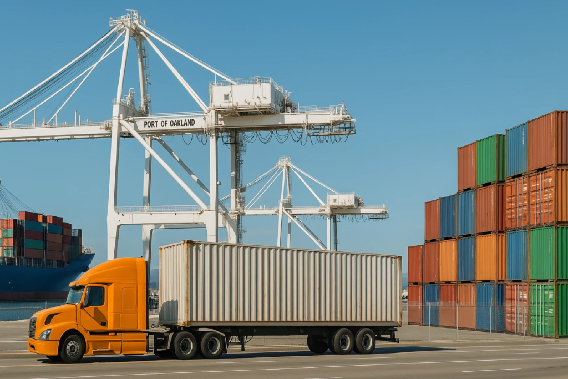 Intermodal Services in Oakland: A Smart Shipping Solution