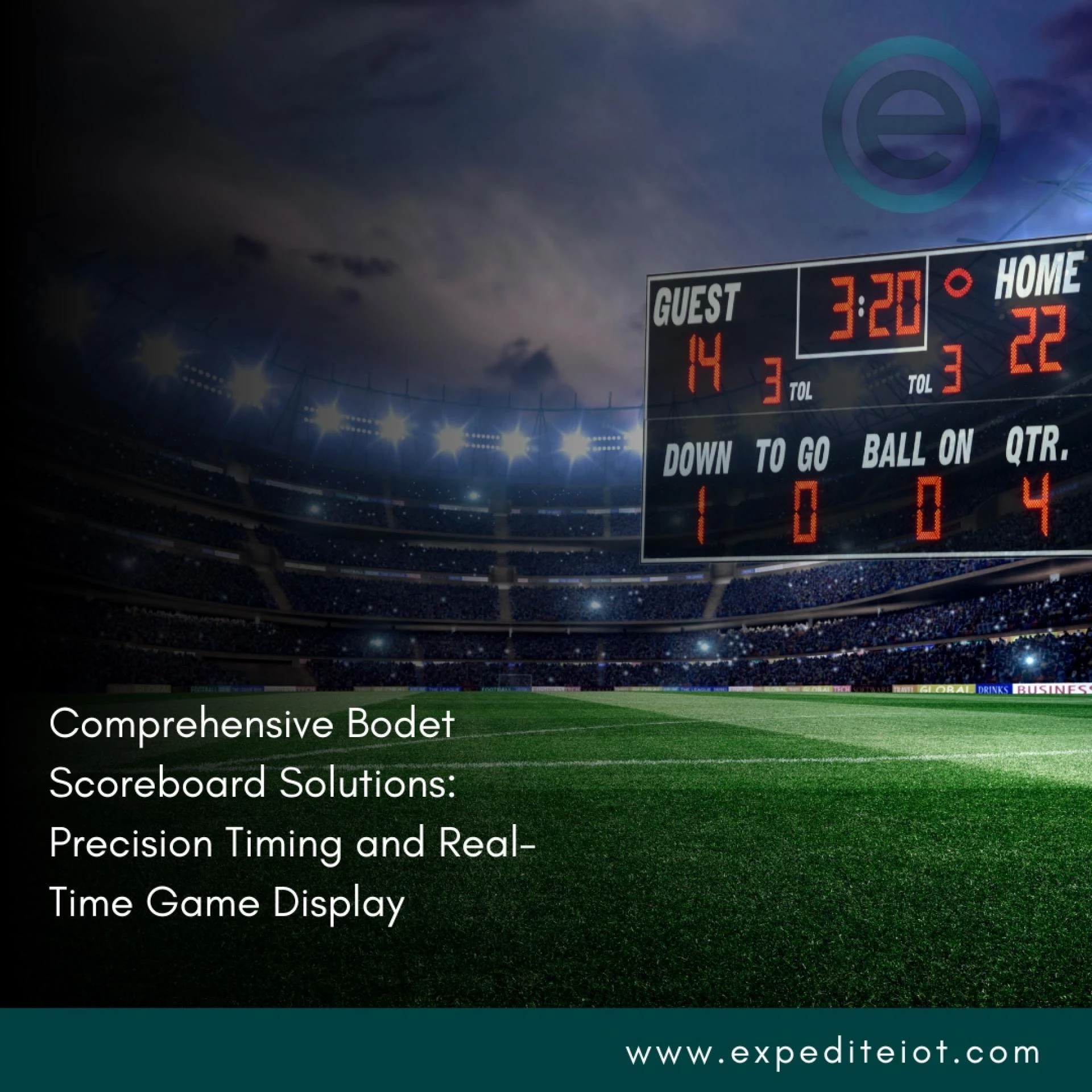 Bodet: Expert in Scoreboard and Display Solutions