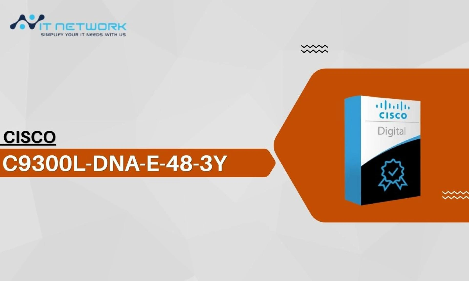 Cisco C9300‑DNA‑E‑48‑3Y 48‑Port DNA Essentials Term License