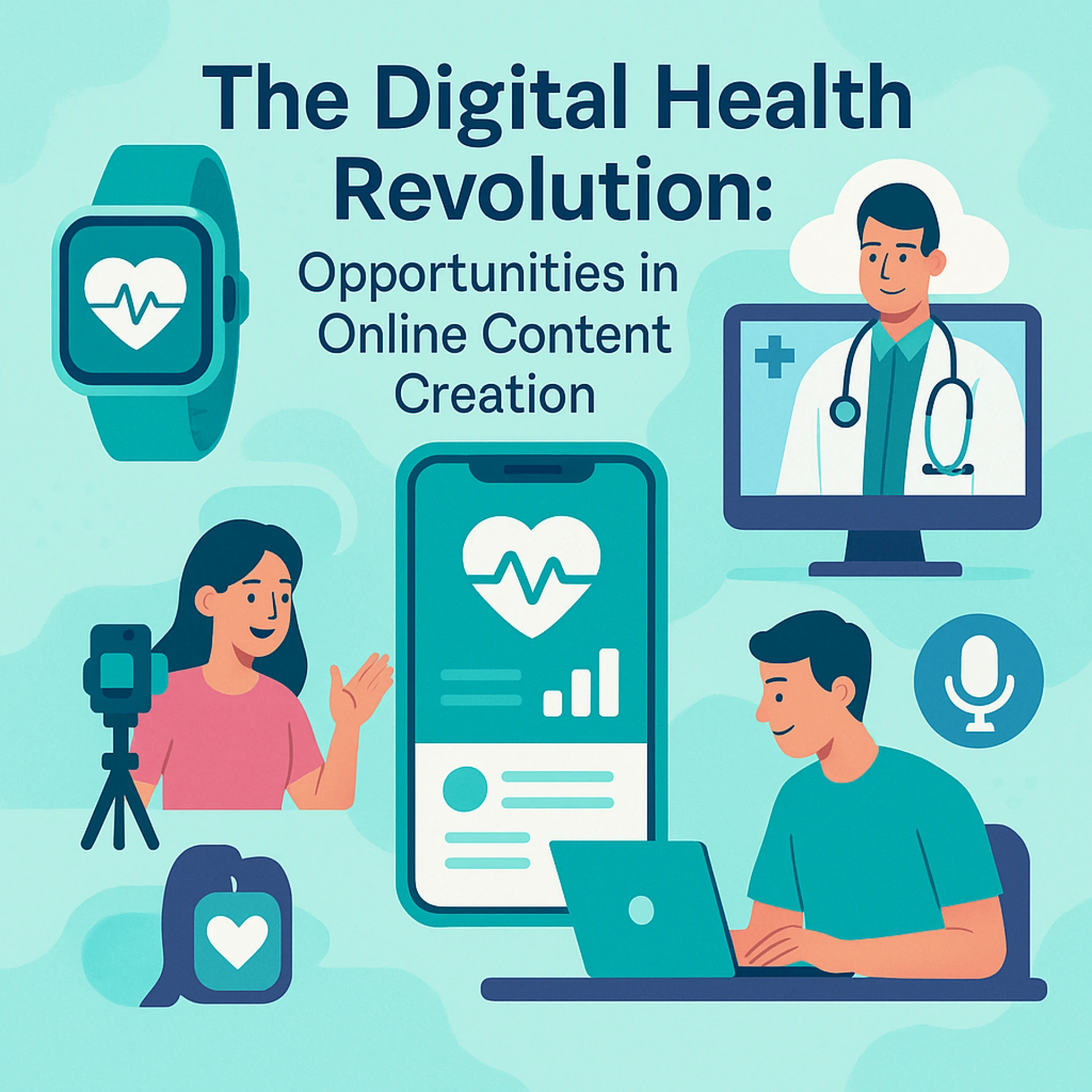 The Digital Health Revolution: Opportunities in Online Content Creation