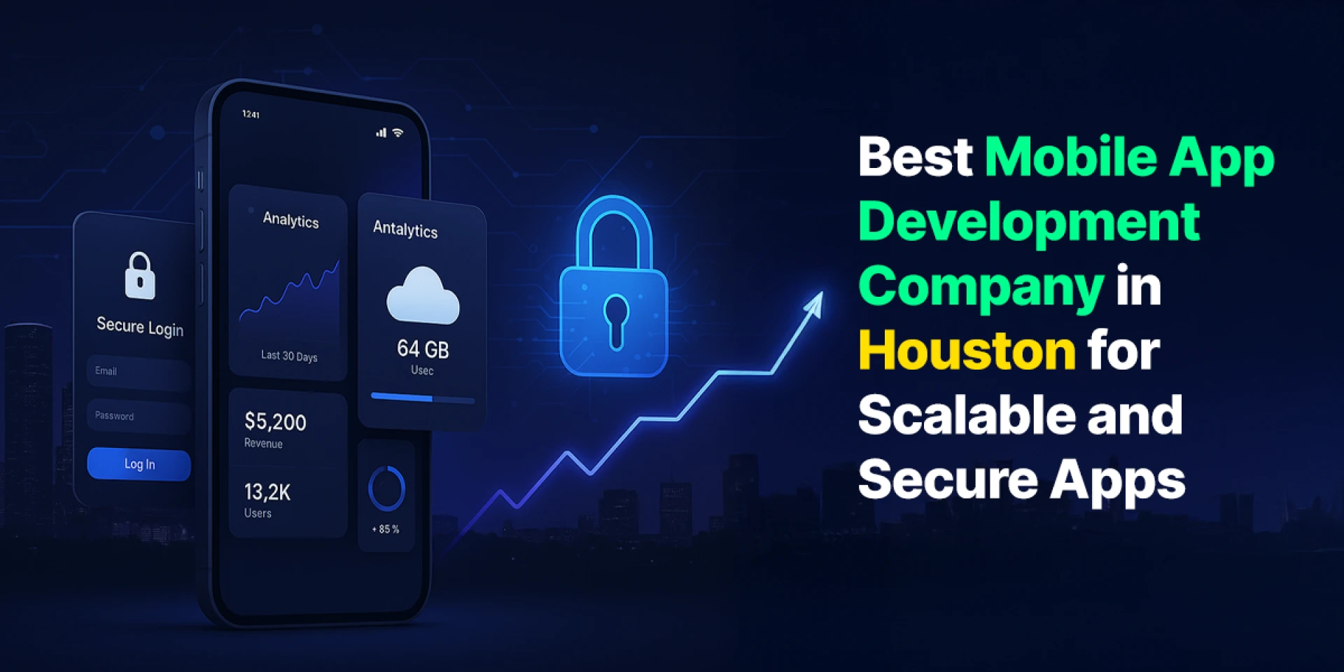 Best Mobile App Development Company in Houston for Scalable and Secure Apps