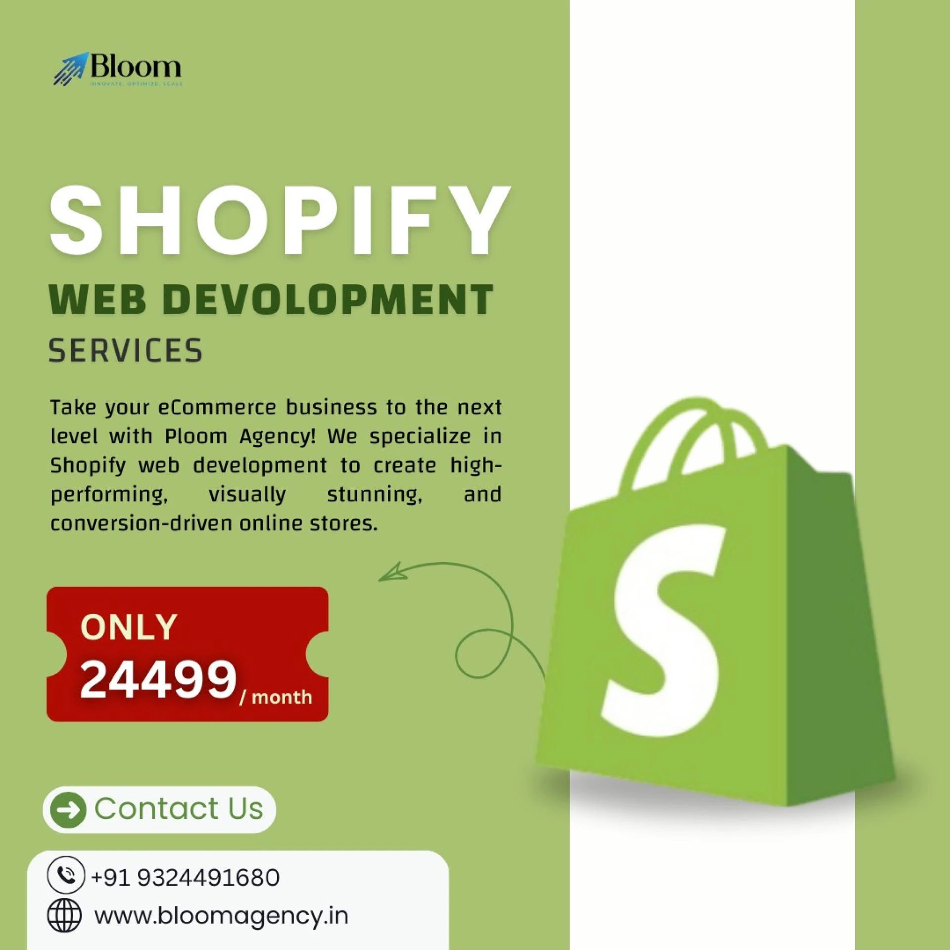 Elevate Your eCommerce Brand with Expert Shopify Development Services