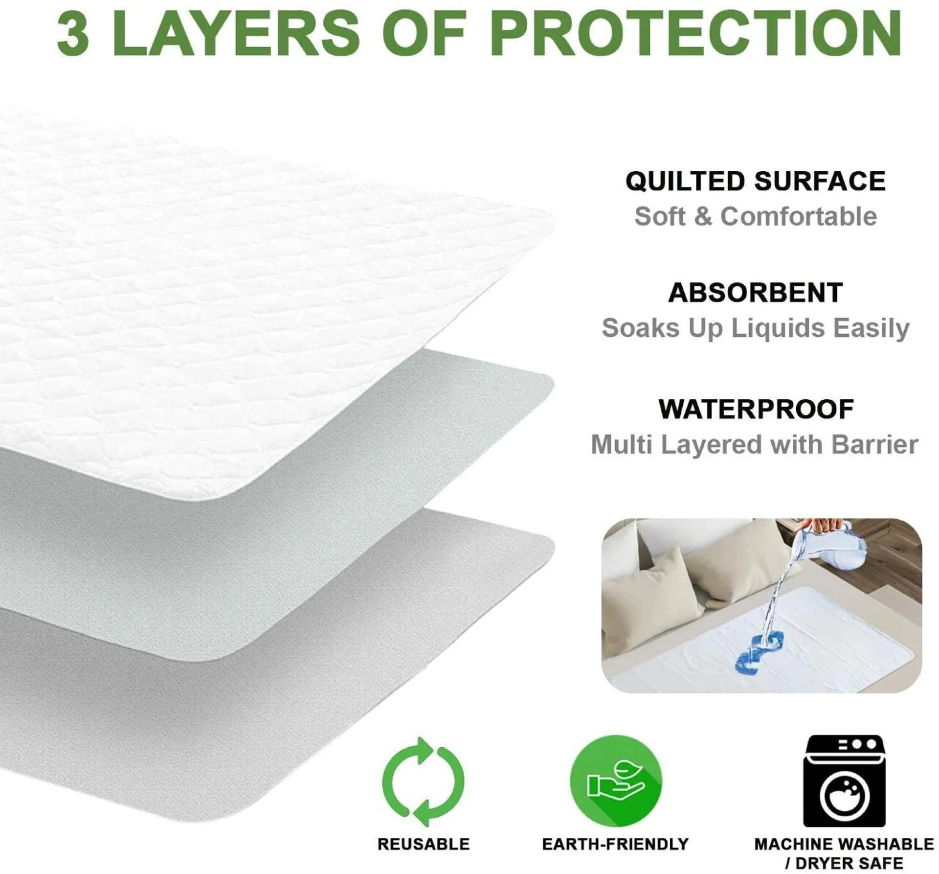 Understanding the Differences Between Reusable and Disposable Bed Pads