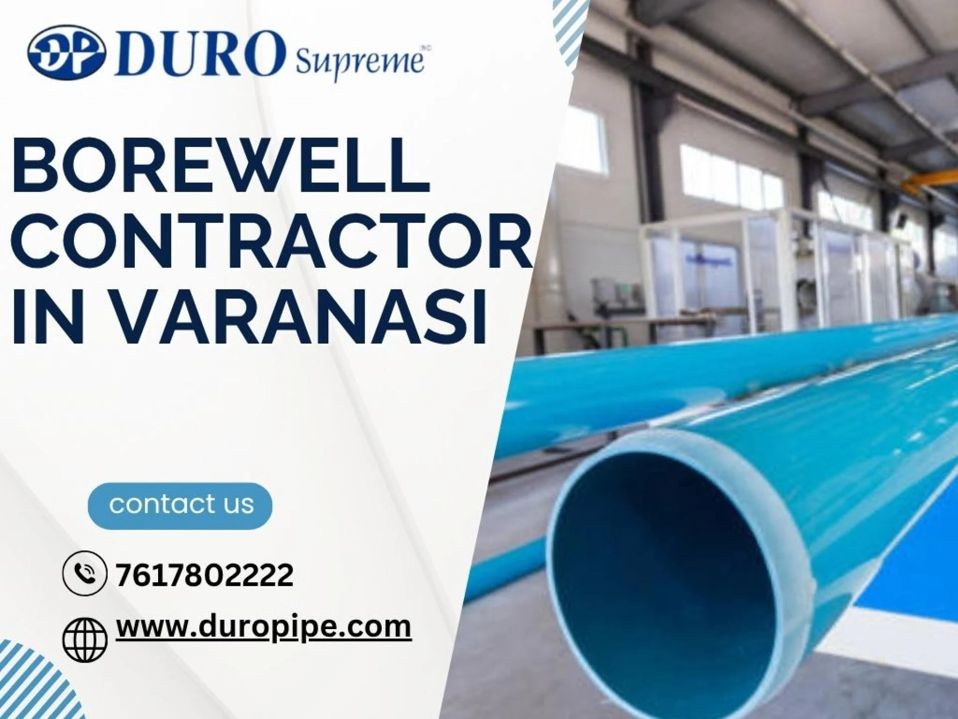 Reliable Borewell Contractors and Pipe Manufacturers in Varanasi: A Complete Guide