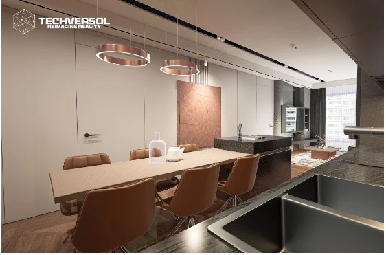 Architectural Visualization, Custom Web Development & Virtual Reality Services by Techversol