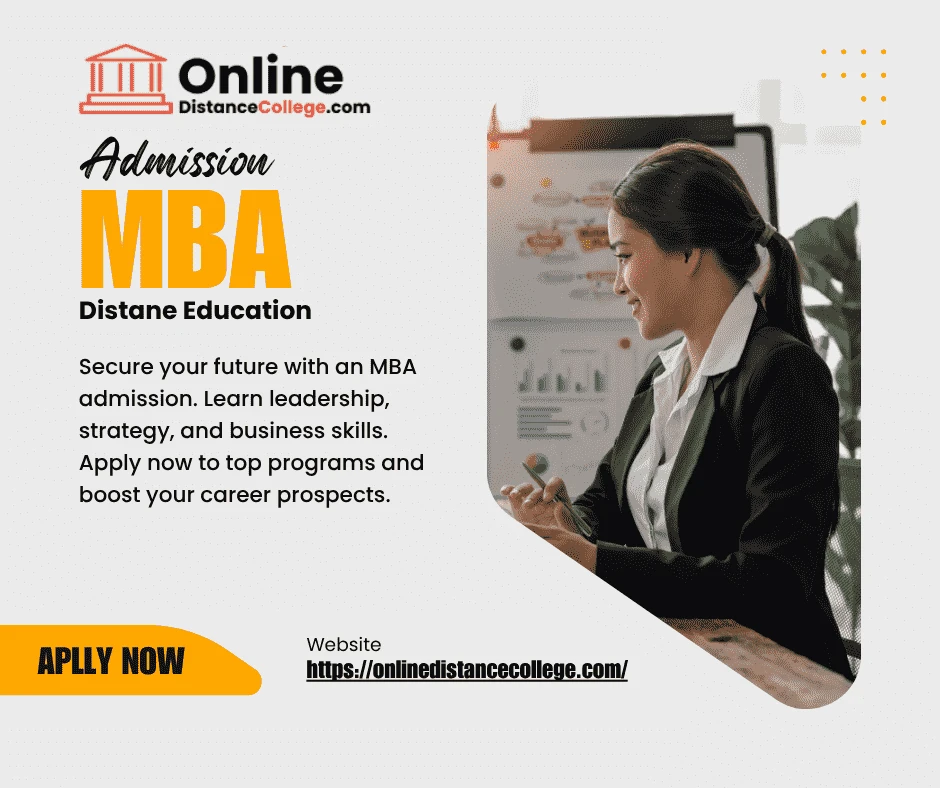UGC-Approved MBA Distance Course – Admission Open for Limited Seats