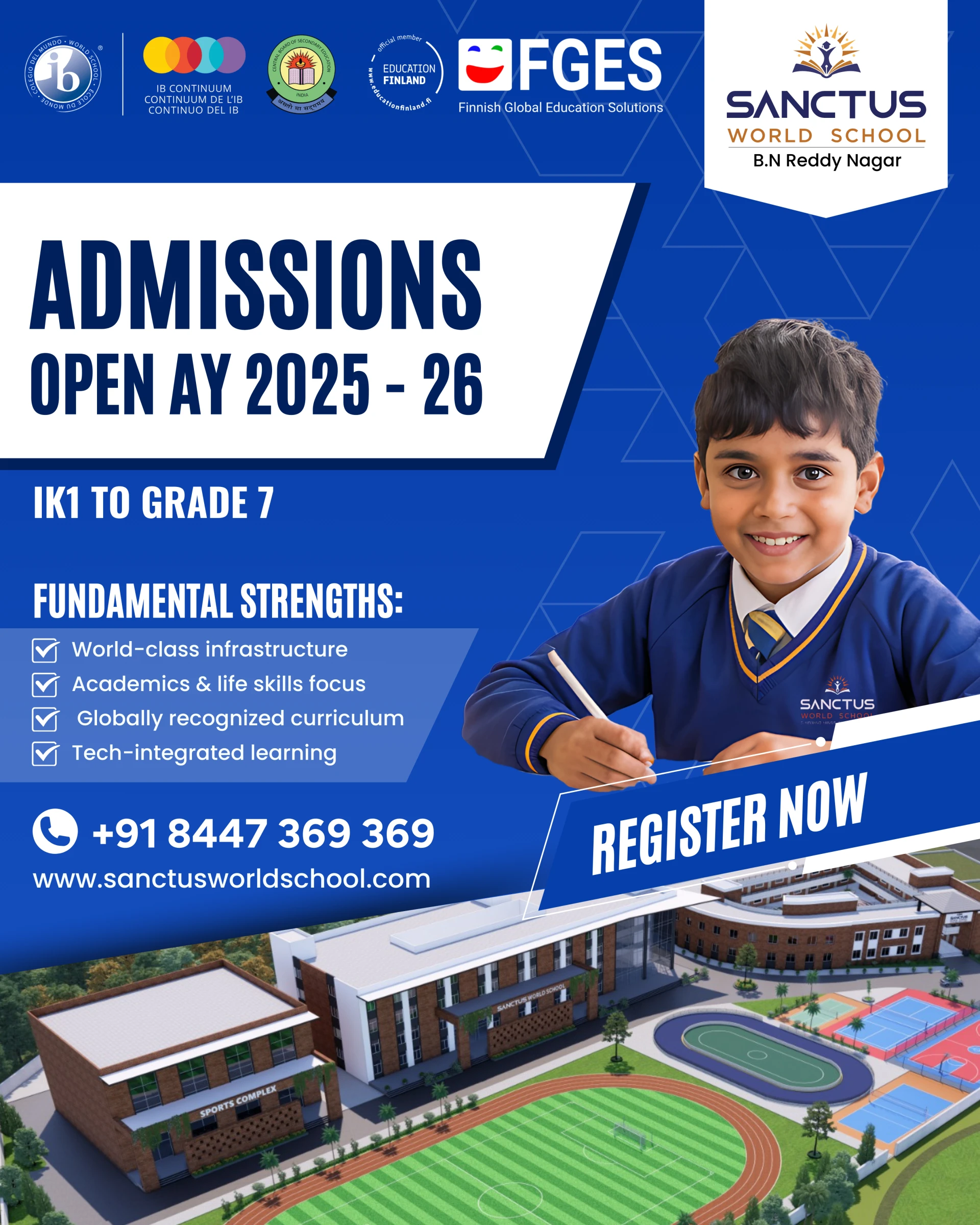 CBSE School in Hyderabad with Smart Classes and Digital Learning Tools