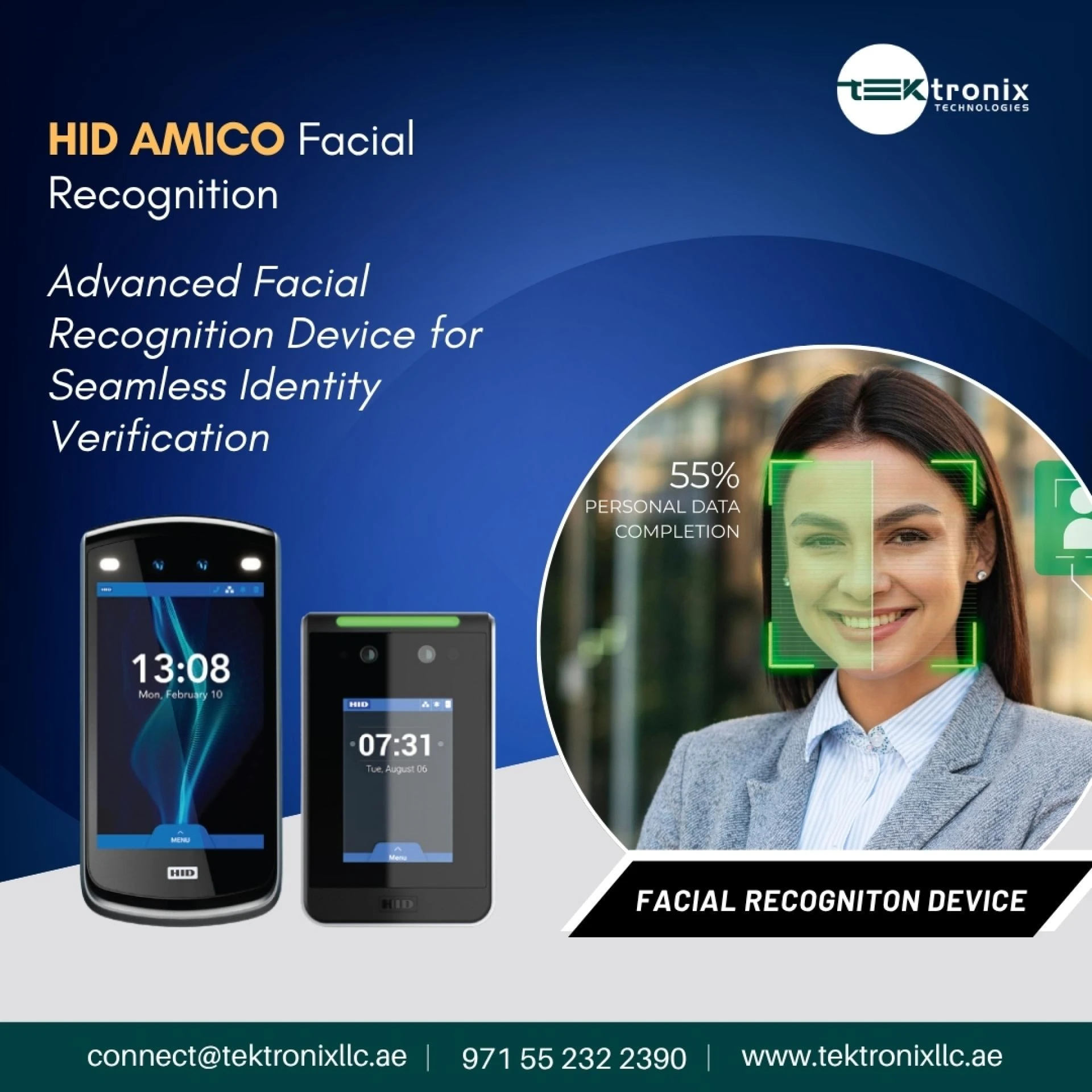 The Smart Factory: Secured by HID Amico Facial Recognition