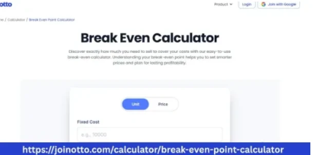 Use Break Even Calculator to Forecast Business Goals