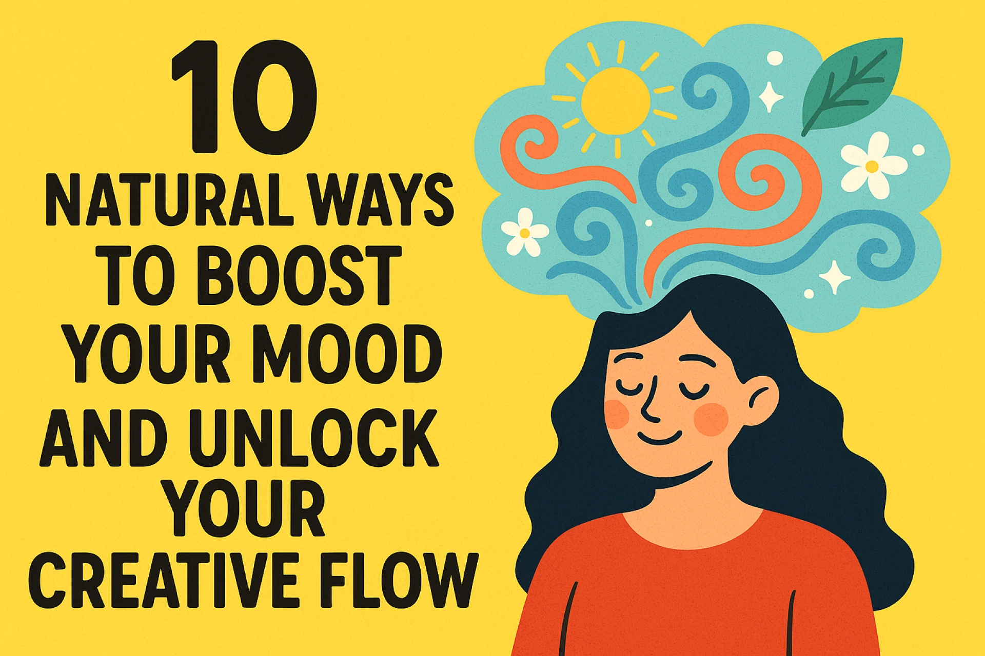 10 Natural Ways to Boost Your Mood and Unlock Your Creative Flow