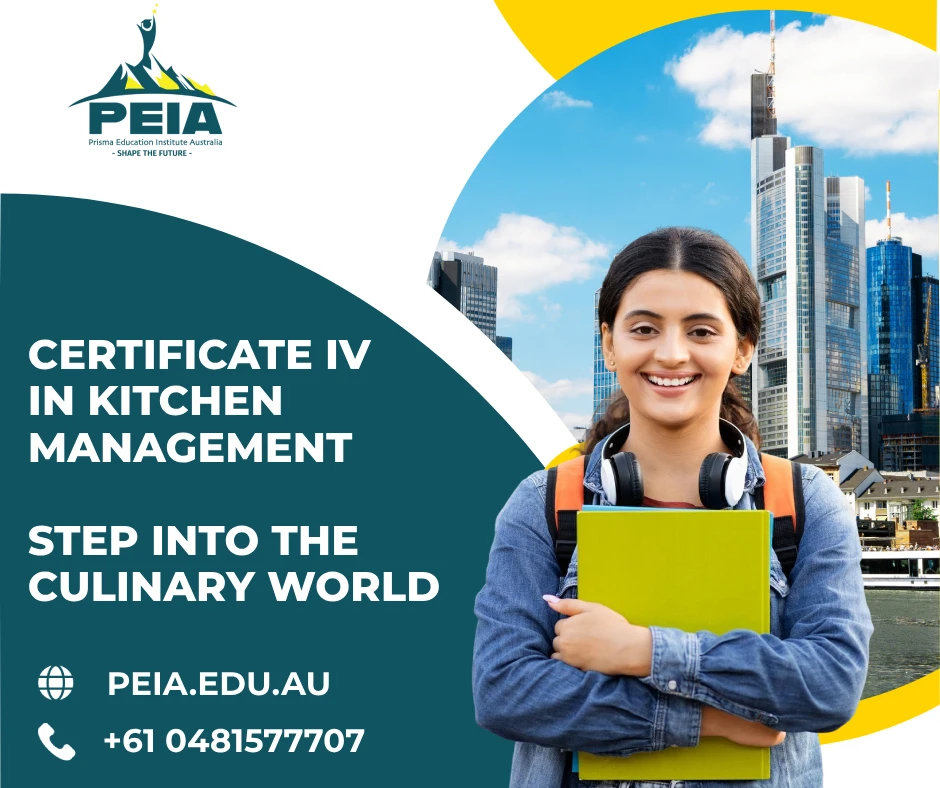 Choose Certificate IV in Kitchen Management at PEIA
