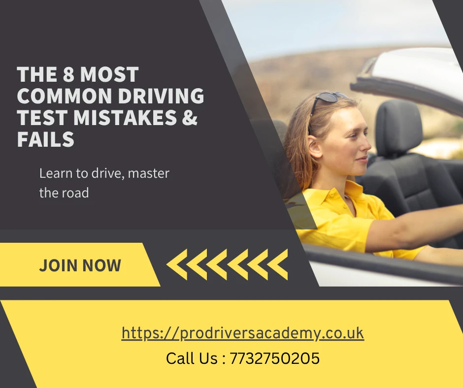 The 8 Most Common Driving Test Mistakes & Fails