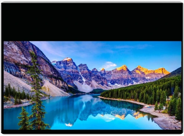 Experience True Clarity on a Motorized Display Surface